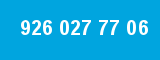 926 027 77 06